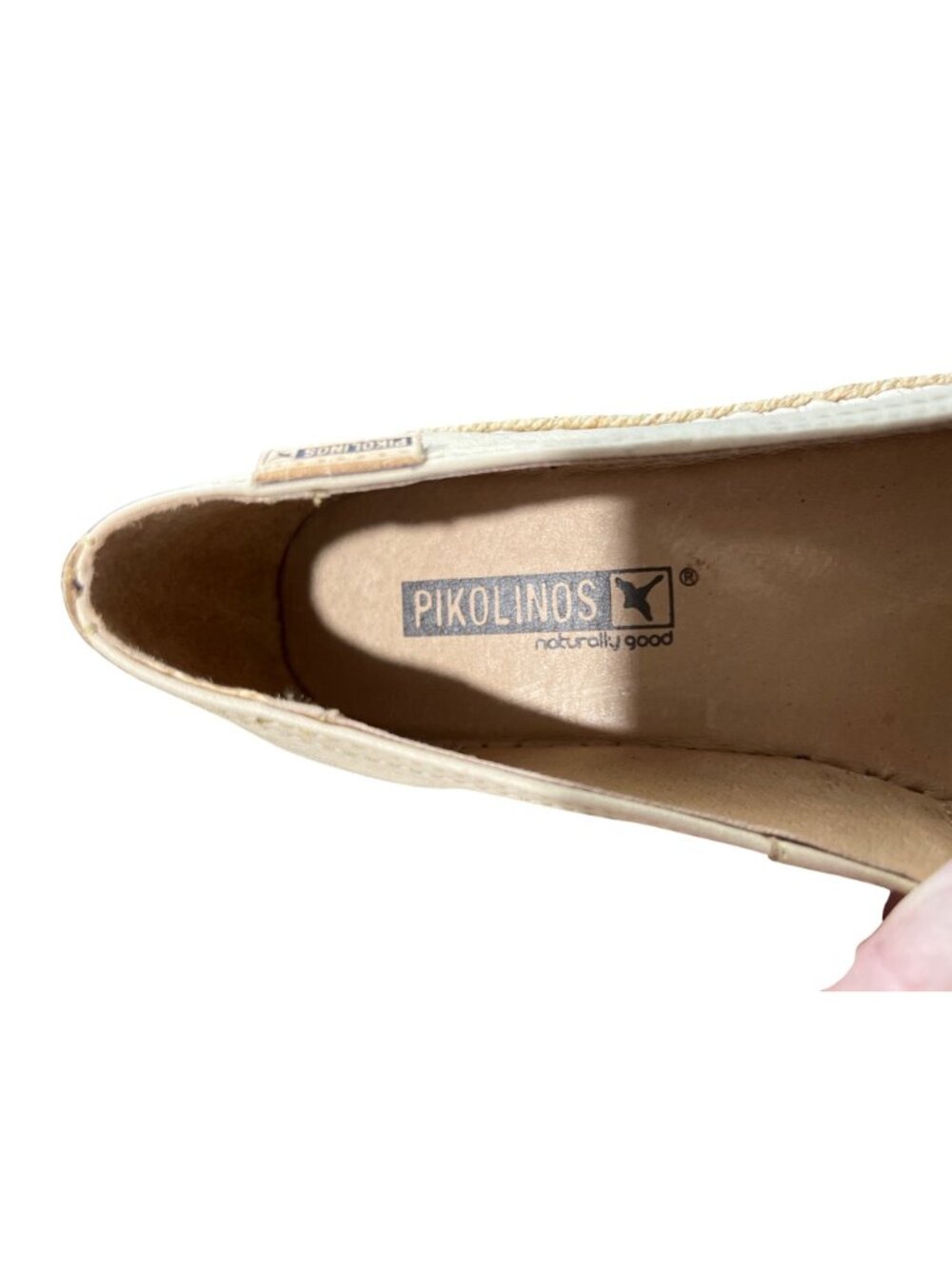 Pikolinos Womens 38 US 7.5 Espadrille Cadamunt Loafer Leather Slip-On Fruit Kiwi - Picture 3 of 10